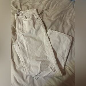 Forever 21 White Jeans